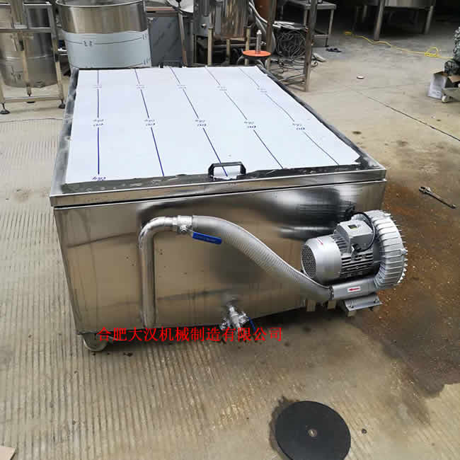 河南漯河市趙總購買的500斤糧食蒸糧設備正在打包中！
